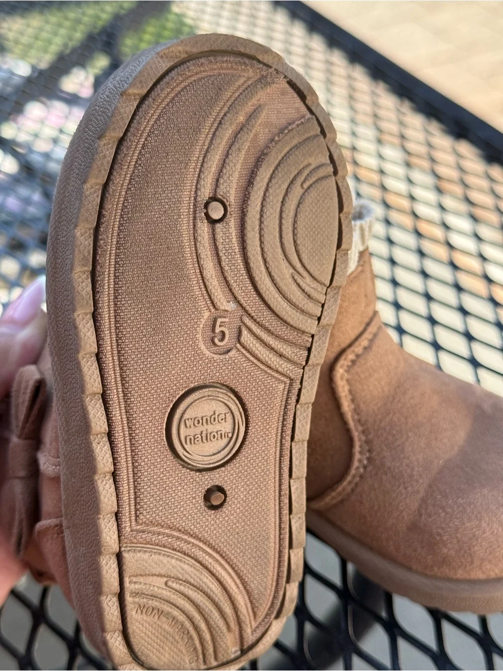 Wonder Nation Fur Boots